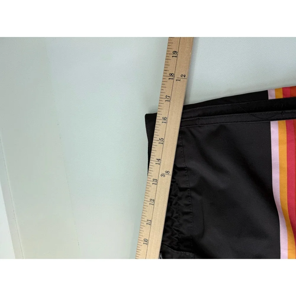Billabong 73 Spinner Lo Tide Mens Board Shorts Black Striped‎ Size 34 x 8